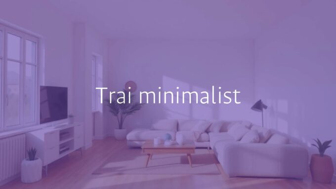 A minimalist lifestyle scene, clean and simple living space with neutral colors, a few essential items, natural light, calm and peaceful atmosphere, realistic.