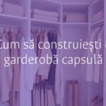 Minimalist capsule wardrobe with essential clothing pieces, neutral colors, neatly organized on hangers and shelves, modern and clean aesthetic, soft lighting.