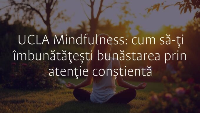 A serene woman meditating in a peaceful garden at sunrise, with soft natural light, surrounded by greenery, calm and mindful atmosphere, realistic style.