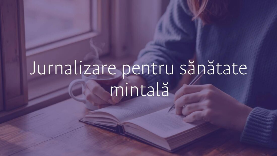 A person writing in a journal with a cup of tea, cozy and peaceful atmosphere, soft lighting, realistic.