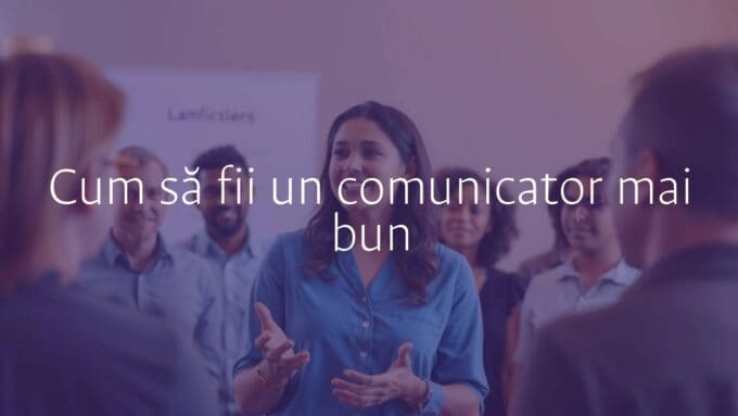 A person confidently speaking in front of a diverse group of people, engaging in active listening, hand gestures for emphasis, warm lighting, professional yet approachable setting, illustrative style.