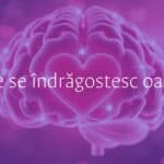 A glowing human brain with heart-shaped neurons firing, surrounded by soft pink and red hues, abstract representation of love, scientific and romantic mood, digital art style.