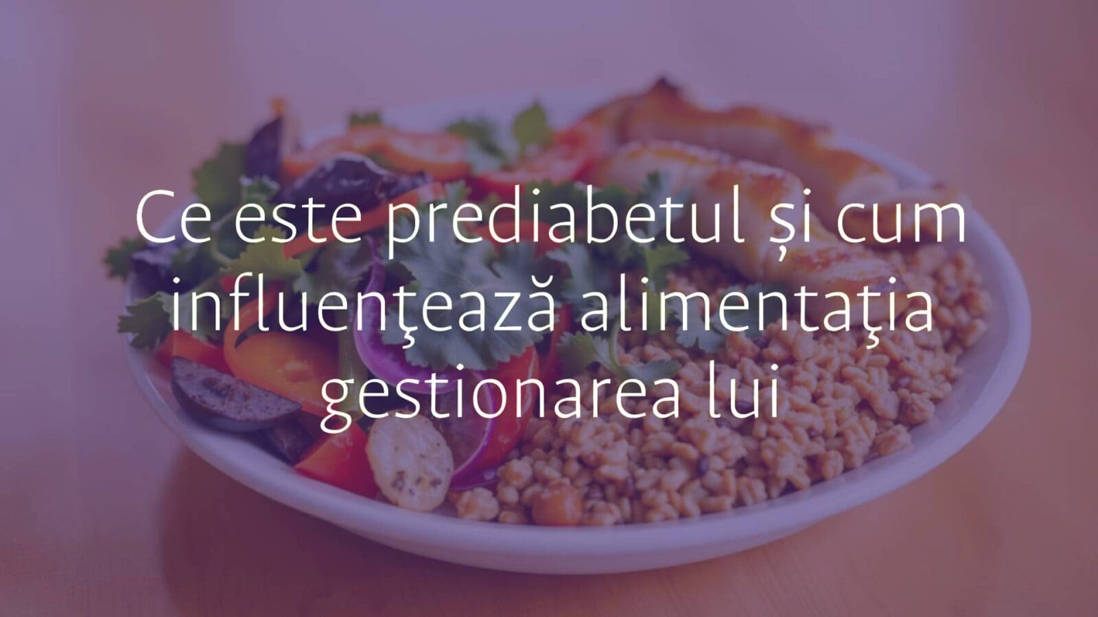 A balanced plate of healthy food with vegetables, lean proteins, and whole grains, representing prediabetes management, warm lighting, realistic.