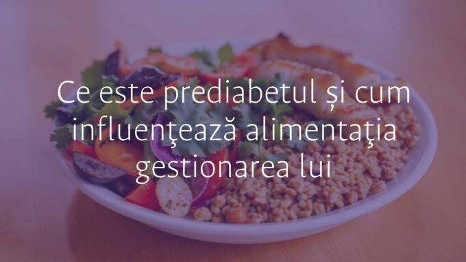 A balanced plate of healthy food with vegetables, lean proteins, and whole grains, representing prediabetes management, warm lighting, realistic.
