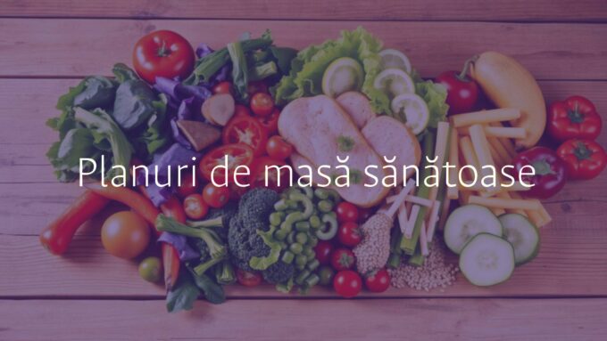 A colorful and balanced healthy meal plan on a wooden table, fresh vegetables, lean proteins, whole grains, and fruits, natural lighting, realistic.